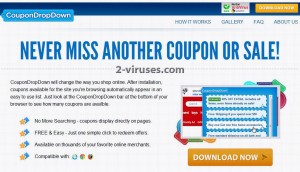 CouponDropDown Vírus