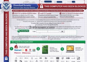 Homeland Security vírus