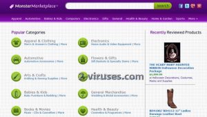Monstermarketplace Redirect Vírus