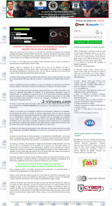 Secretaría de Seguridad Pública vírus