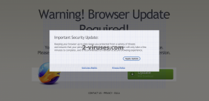 Newbrowserversion popup