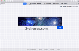 Search.yoursocialhubnow.com vírus