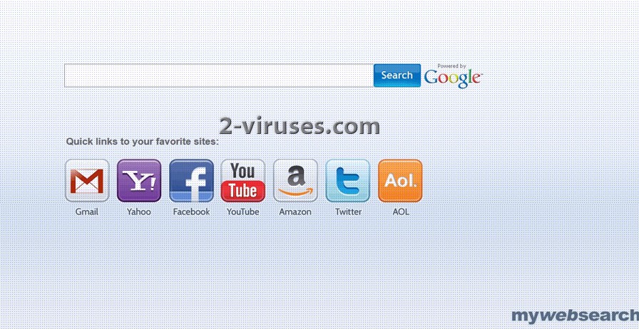 Mywebsearch vírus