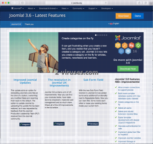 Joomla Sites em perigo de ataques cibernéticos