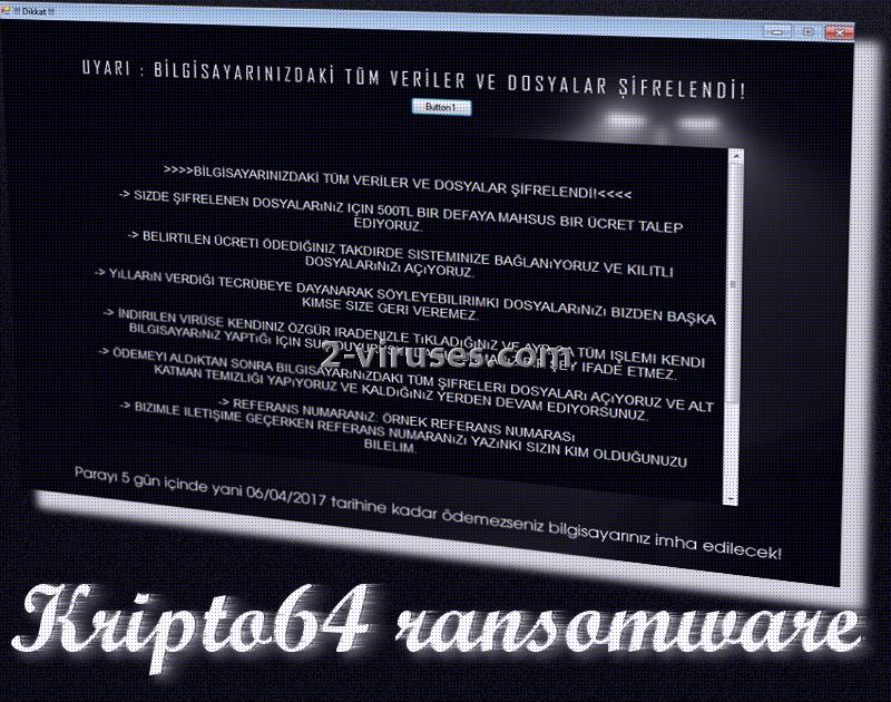 Ransomware Kripto64