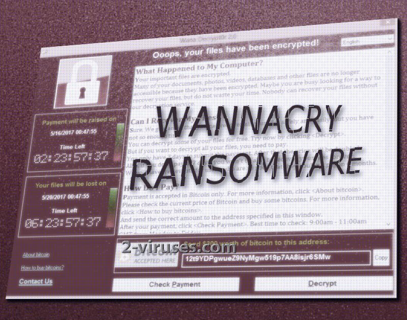 WanaDecrypt0r virus