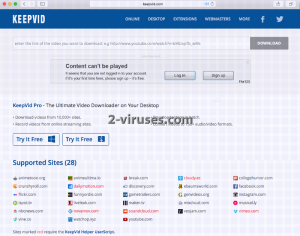 KeepVid vírus