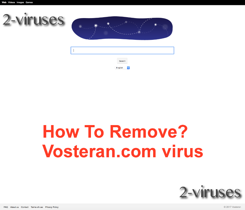 Vosteran.com virus remove