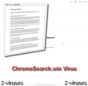 Chromesearch.win (Hijacker de navegador)