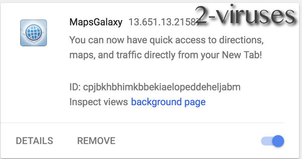 MapsGalaxy Extension