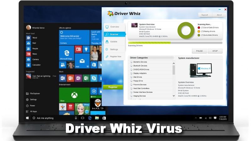 Driver Whiz Virus