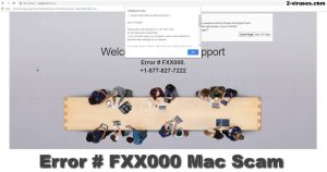 Golpe Error # FXX000 Mac