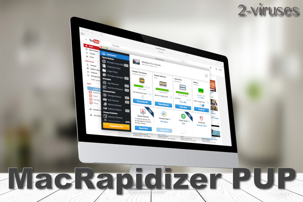 MacRapidizer PUP removal