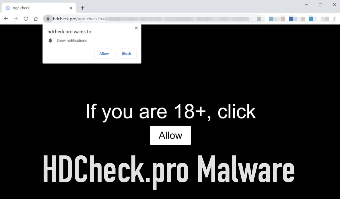 HDCheck.pro Malware removal