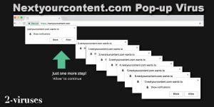 Nextyourcontent.com vírus Pop-up